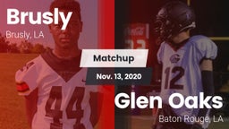 Matchup: Brusly vs. Glen Oaks  2020