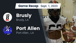 Recap: Brusly  vs. Port Allen  2023