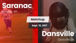 Matchup: Saranac vs. Dansville  2017