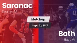 Matchup: Saranac vs. Bath  2017