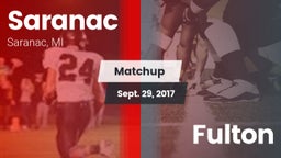 Matchup: Saranac vs. Fulton 2017