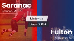 Matchup: Saranac vs. Fulton  2018