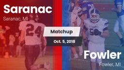 Matchup: Saranac vs. Fowler  2018