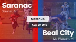 Matchup: Saranac vs. Beal City  2019