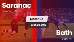 Matchup: Saranac vs. Bath  2019