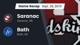 Recap: Saranac  vs. Bath  2019