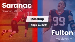 Matchup: Saranac vs. Fulton  2019