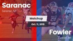 Matchup: Saranac vs. Fowler  2019