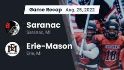 Recap: Saranac  vs. Erie-Mason  2022