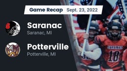 Recap: Saranac  vs. Potterville  2022