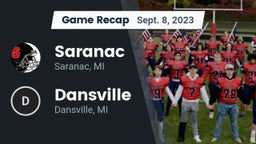 Recap: Saranac  vs. Dansville  2023