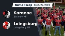 Recap: Saranac  vs. Laingsburg  2023