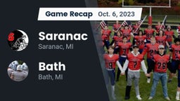 Recap: Saranac  vs. Bath  2023