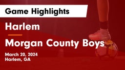 Harlem  vs Morgan County Boys Game Highlights - March 20, 2024
