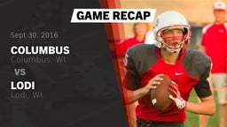 Recap: Columbus  vs. Lodi  2016