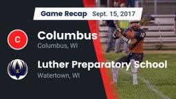 Recap: Columbus  vs. Luther Preparatory School 2017