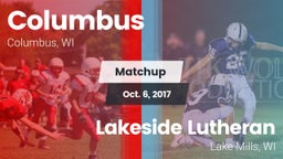 Matchup: Columbus vs. Lakeside Lutheran  2017