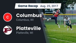 Recap: Columbus  vs. Platteville  2017