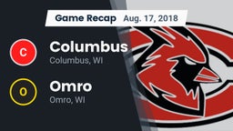 Recap: Columbus  vs. Omro  2018