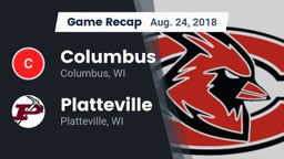 Recap: Columbus  vs. Platteville  2018