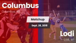 Matchup: Columbus vs. Lodi  2018