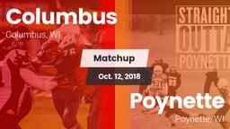 Matchup: Columbus vs. Poynette  2018