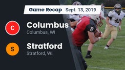 Recap: Columbus  vs. Stratford  2019