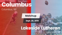 Matchup: Columbus vs. Lakeside Lutheran  2019