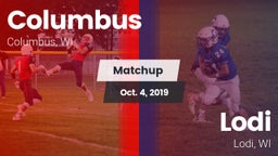 Matchup: Columbus vs. Lodi  2019