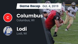 Recap: Columbus  vs. Lodi  2019