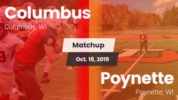 Matchup: Columbus vs. Poynette  2019