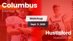 Matchup: Columbus vs. Hustisford  2020