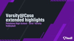 Highlight of Varsity@Casa extended highlights