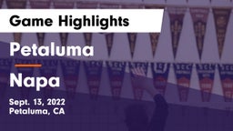 Petaluma  vs Napa Game Highlights - Sept. 13, 2022