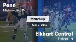 Matchup: Penn  vs. Elkhart Central  2016