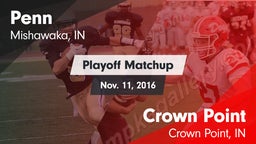 Matchup: Penn  vs. Crown Point  2016