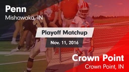 Matchup: Penn  vs. Crown Point  2016