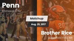 Matchup: Penn  vs. Brother Rice  2017