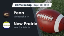 Recap: Penn  vs. New Prairie  2018