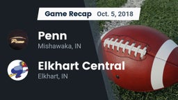 Recap: Penn  vs. Elkhart Central  2018