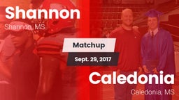 Matchup: Shannon vs. Caledonia  2017