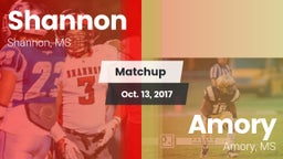 Matchup: Shannon vs. Amory  2017