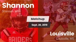 Matchup: Shannon vs. Louisville  2019