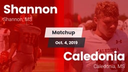 Matchup: Shannon vs. Caledonia  2019