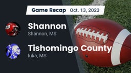 Recap: Shannon  vs. Tishomingo County  2023