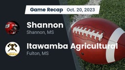Recap: Shannon  vs. Itawamba Agricultural  2023