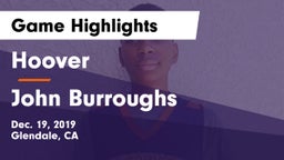 Hoover  vs John Burroughs  Game Highlights - Dec. 19, 2019