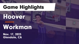 Hoover  vs Workman  Game Highlights - Nov. 17, 2023