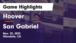 Hoover  vs San Gabriel  Game Highlights - Nov. 25, 2023