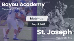 Matchup: Bayou Academy vs. St. Joseph 2017